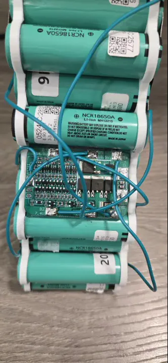Cheap BMS wired up with bypass discharge trick