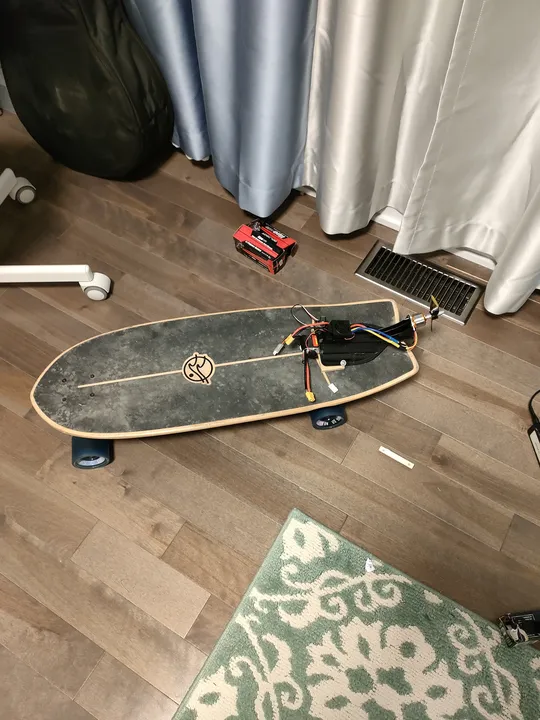 Propeller-Driven Skateboard