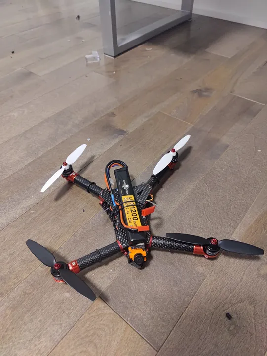 First designed FPV drone