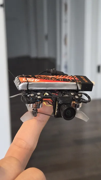 Finger-Sized FPV Drone