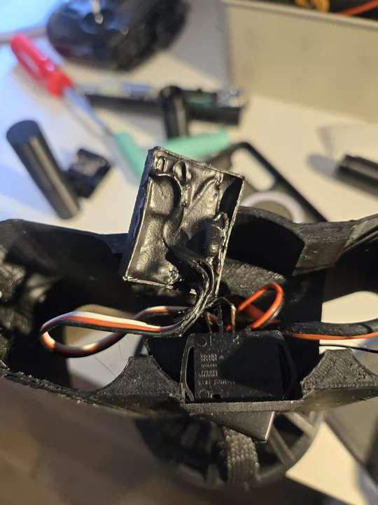 Potted electronics